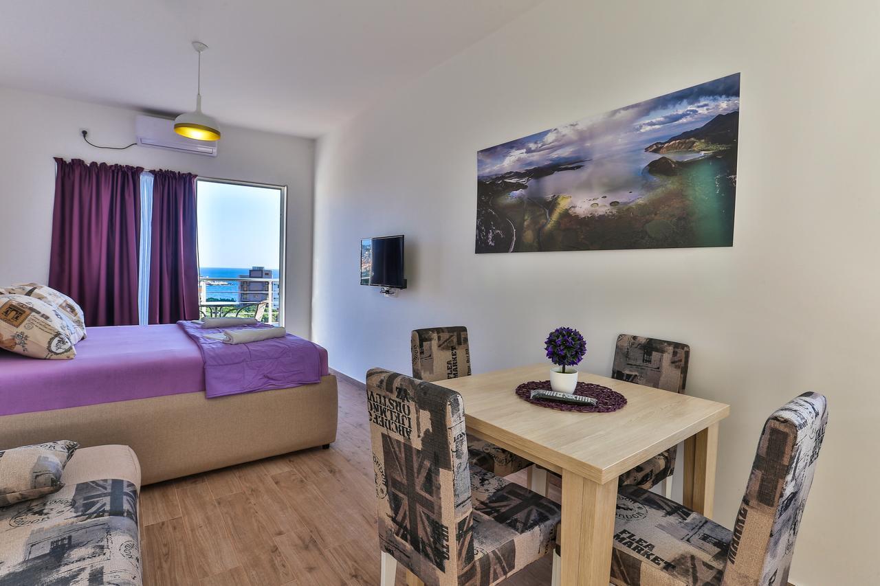 Buskovic Apartment Dobra Voda Luaran gambar